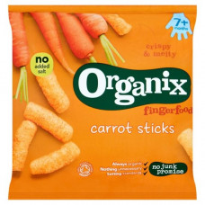 Organix Στικς Καρότο τραγανά σνακ +7μ (20γρ)